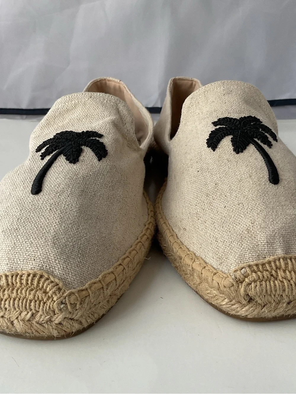 Saludos Smorking Slipper Espadrilles With Palm Tree Men’s Size 13 - 13.5
